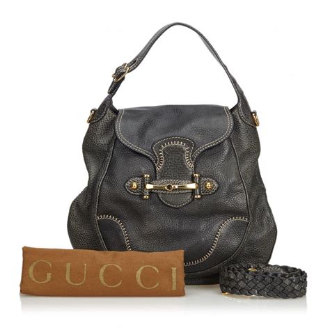 gucci anni 50 nera|Borse vintage gucci .